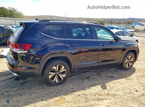 1V2LR2CA2RC608065 2024 VOLKSWAGEN ATLAS Black უკანა მარჯვენა