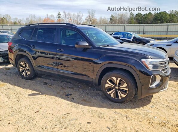 1V2LR2CA2RC608065 2024 VOLKSWAGEN ATLAS Black წინა მარჯვენა