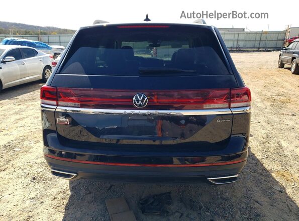 1V2LR2CA2RC608065 2024 VOLKSWAGEN ATLAS Black უკანა ხედი