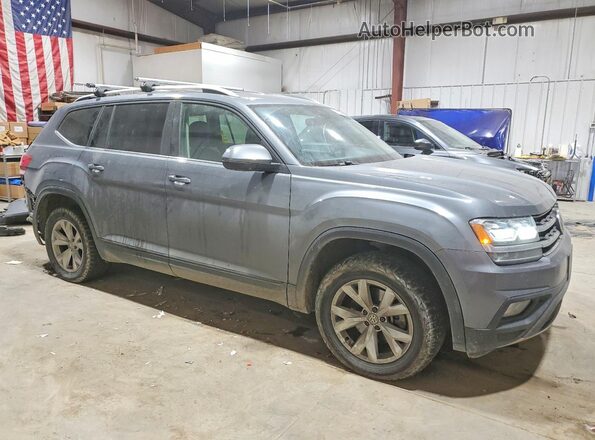 1V2LR2CA3JC530240 2018 VOLKSWAGEN ATLAS Gray Przód prawy
