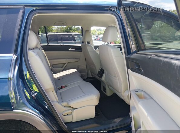 1V2LR2CA3JC542713 2018 VOLKSWAGEN ATLAS Blue VIN sticker view