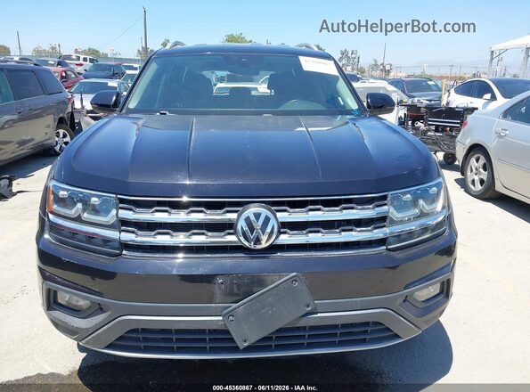 1V2LR2CA6JC523153 2018 VOLKSWAGEN ATLAS Black Սարքավորումների վահանակի տեսք