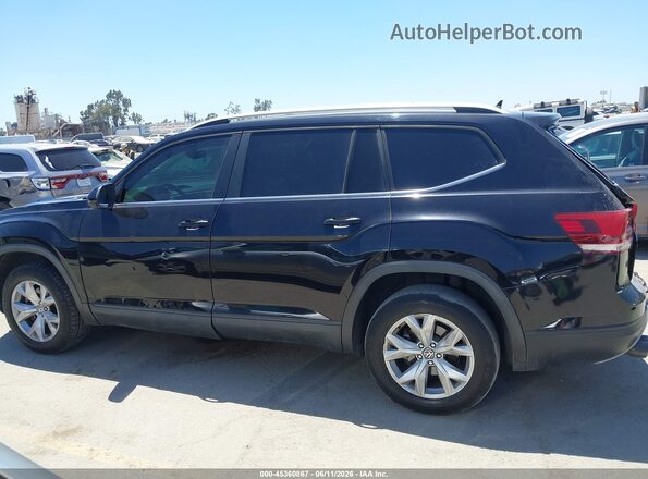 1V2LR2CA6JC523153 2018 VOLKSWAGEN ATLAS Black Սալոնի 360 աստիճան տեսք