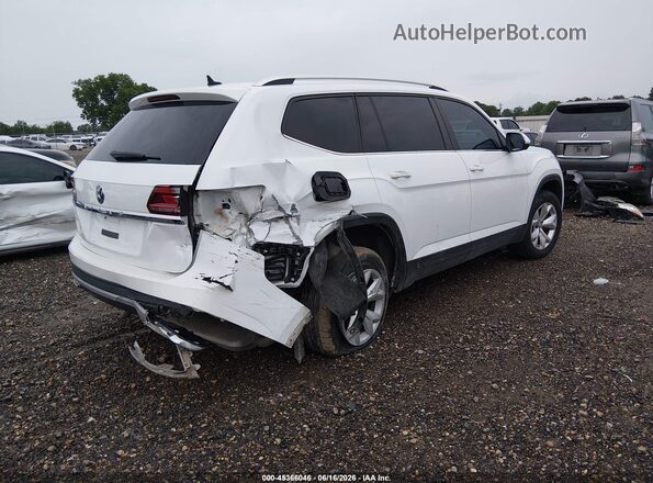 1V2LR2CA6KC533635 2019 VOLKSWAGEN ATLAS Белый Задняя правая четверть