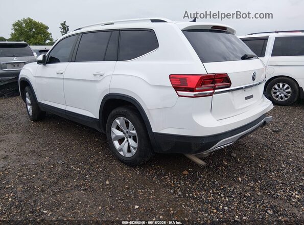 1V2LR2CA6KC533635 2019 VOLKSWAGEN ATLAS Белый Задняя левая четверть