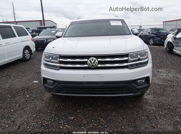 1V2LR2CA6KC533635 2019 VOLKSWAGEN ATLAS Белый Вид щитка приборов