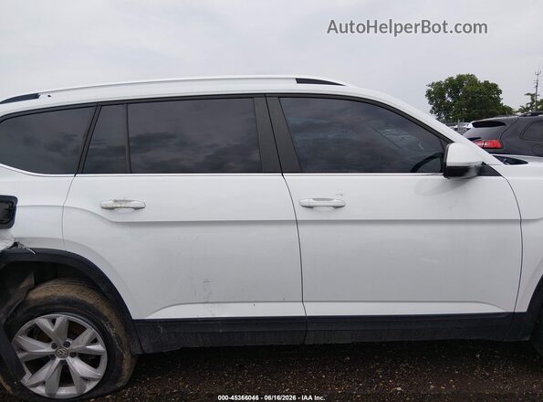 1V2LR2CA6KC533635 2019 VOLKSWAGEN ATLAS Белый Вид задней части салона