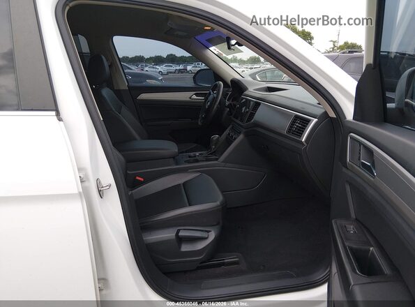 1V2LR2CA6KC533635 2019 VOLKSWAGEN ATLAS Белый Вид салона спереди