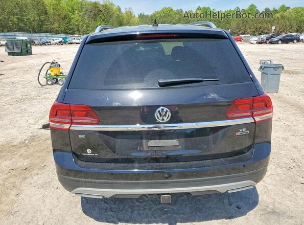 1V2LR2CA6KC563413 2019 VOLKSWAGEN ATLAS Black Widok z tyłu