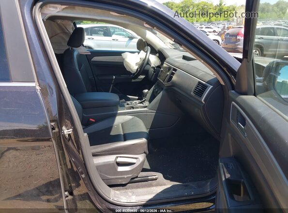 1V2LR2CA6KC611153 2019 VOLKSWAGEN ATLAS Черный Вид салона спереди