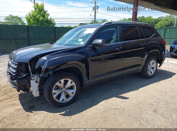 1V2LR2CA6KC611153 2019 VOLKSWAGEN ATLAS Черный Вид спереди