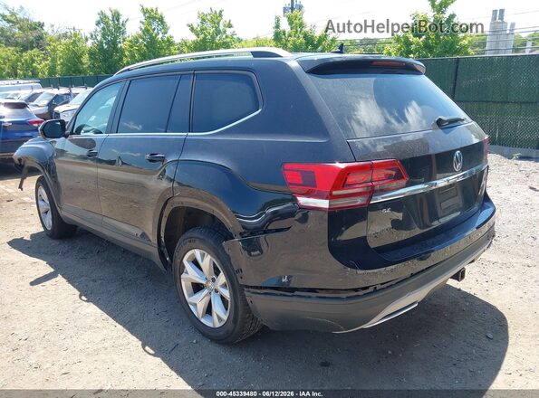 1V2LR2CA6KC611153 2019 VOLKSWAGEN ATLAS Черный Задняя левая четверть
