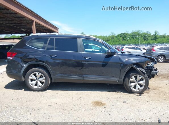 1V2LR2CA6KC611153 2019 VOLKSWAGEN ATLAS Черный Вид задней части салона