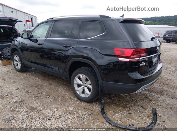 1V2LR2CA7JC519662 2018 VOLKSWAGEN ATLAS Black Trasero izquierdo