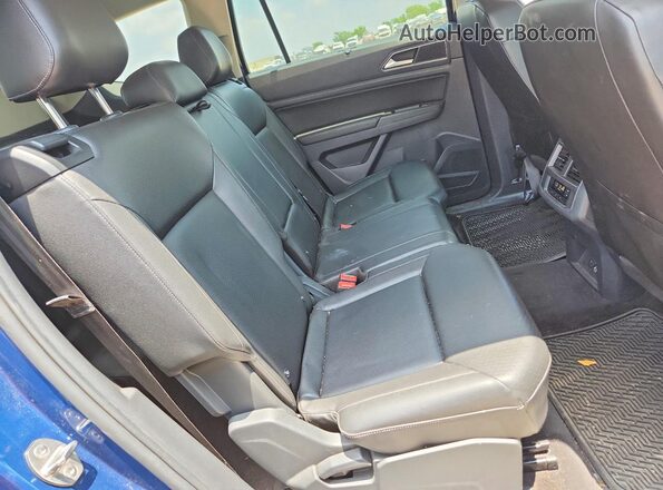 1V2LR2CA7JC538194 2018 VOLKSWAGEN ATLAS Blue Սալոնի հետևի տեսք