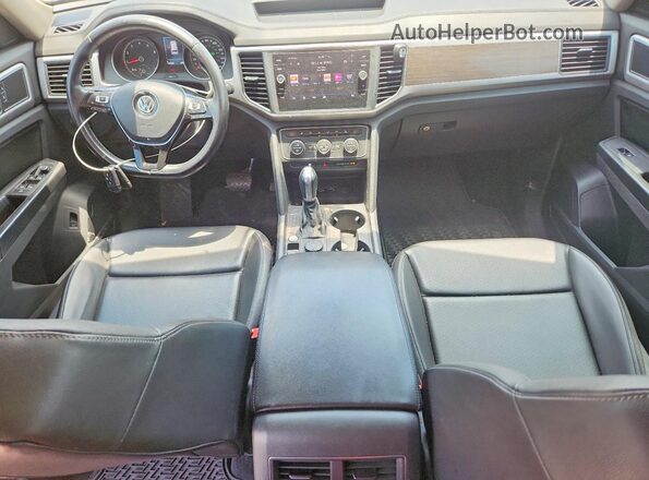 1V2LR2CA7JC538194 2018 VOLKSWAGEN ATLAS Blue Առջևի վահանակի տեսք