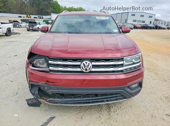1V2LR2CA8JC510050 2018 VOLKSWAGEN ATLAS Red 