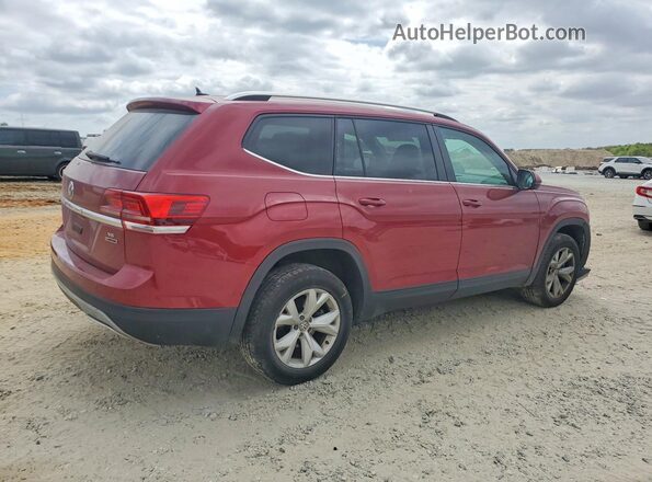 1V2LR2CA8JC510050 2018 VOLKSWAGEN ATLAS Red 