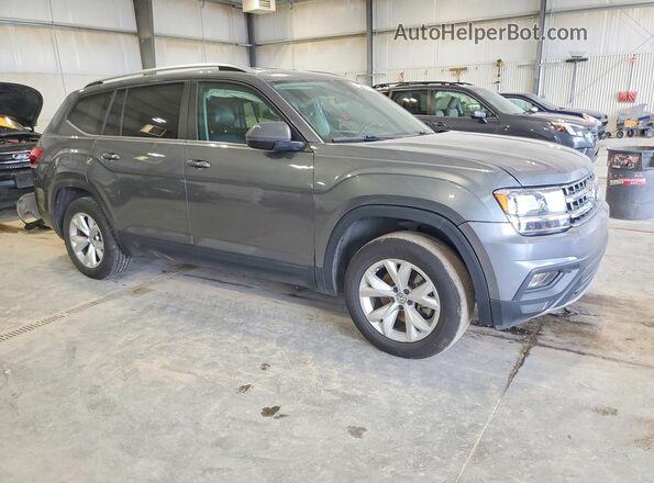 1V2LR2CAXJC512026 2018 VOLKSWAGEN ATLAS Gray Delantero derecho
