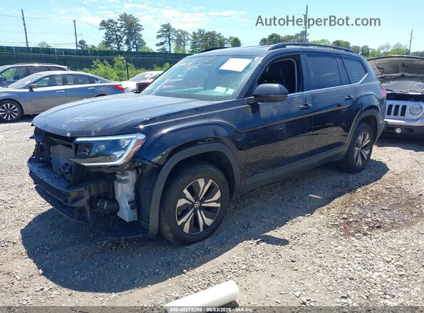 1V2LR2CAXSC554309 2025 VOLKSWAGEN ATLAS Black Przód lewy