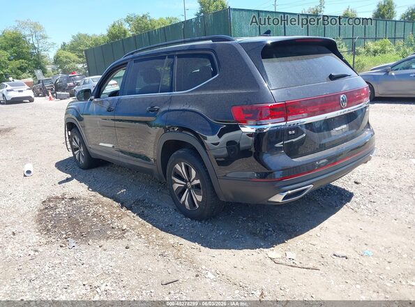 1V2LR2CAXSC554309 2025 VOLKSWAGEN ATLAS Black Tył lewy