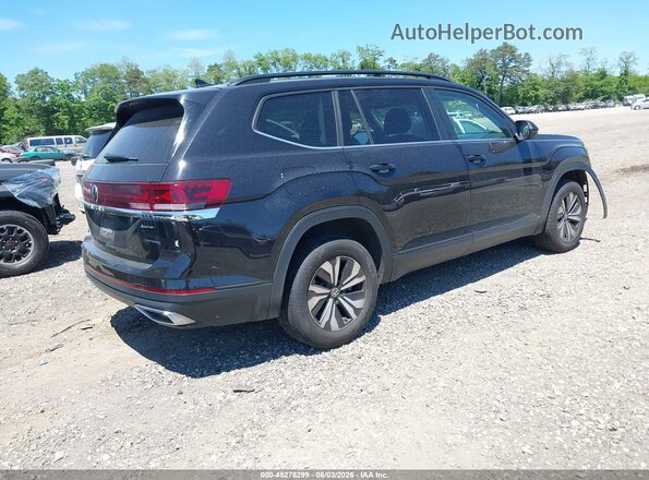 1V2LR2CAXSC554309 2025 VOLKSWAGEN ATLAS Black Tył prawy