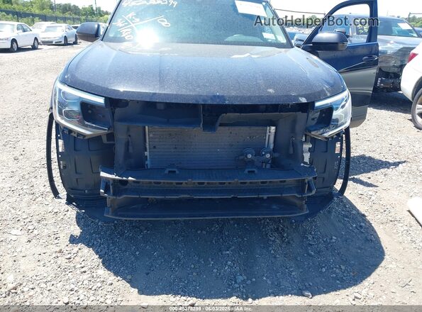 1V2LR2CAXSC554309 2025 VOLKSWAGEN ATLAS Black Widok z przodu