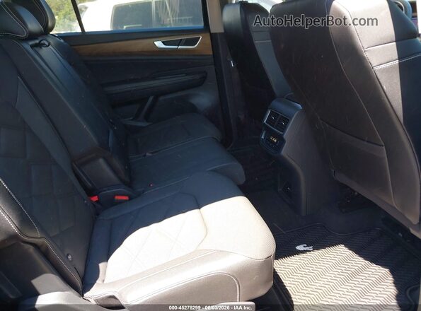 1V2LR2CAXSC554309 2025 VOLKSWAGEN ATLAS Black Widok naklejki z numerem VIN