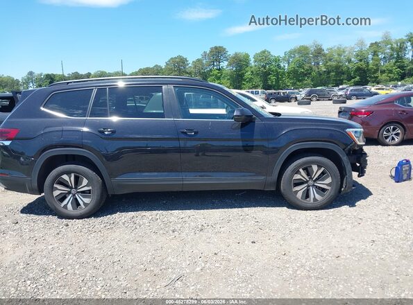 1V2LR2CAXSC554309 2025 VOLKSWAGEN ATLAS Black Widok wnętrza z tyłu