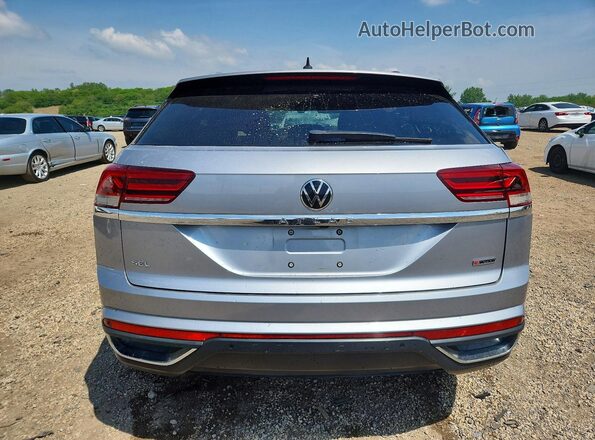 1V2MC2CA3LC205404 2020 VOLKSWAGEN ATLAS Серебряный Вид сзади