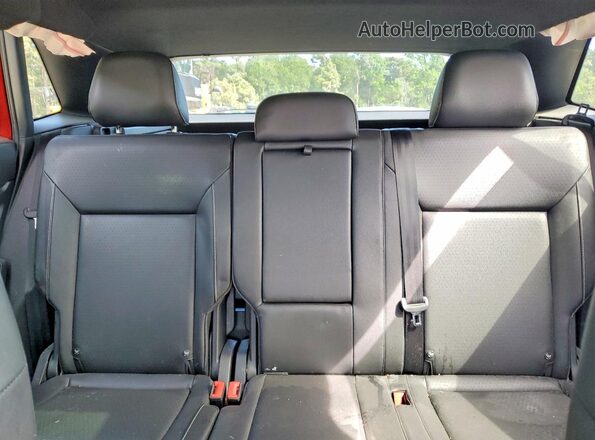 1V2MC2CA6LC204814 2020 VOLKSWAGEN ATLAS Red Вид задніх сидінь