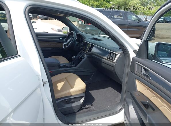 1V2MC2CA9LC206119 2020 VOLKSWAGEN ATLAS White Vista interior delantera