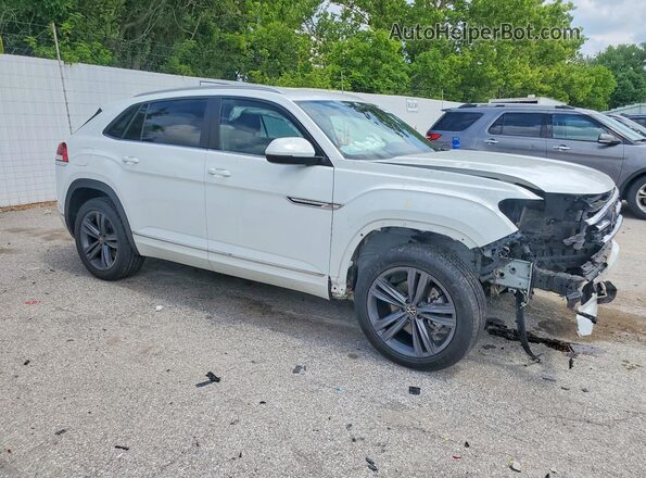 1V2ME2CA1MC233505 2021 VOLKSWAGEN ATLAS White Przód prawy