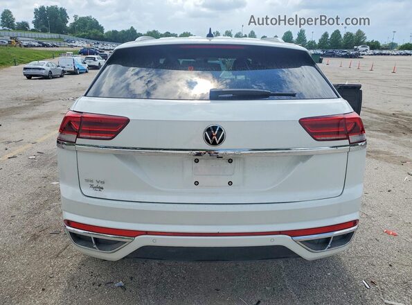 1V2ME2CA1MC233505 2021 VOLKSWAGEN ATLAS White Widok z tyłu