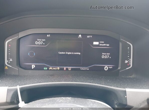 1V2ME2CA7LC217436 2020 VOLKSWAGEN ATLAS White Widok tylnych siedzeń