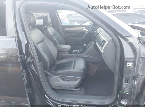 1V2ME2CA8LC208101 2020 VOLKSWAGEN ATLAS Black წინა სალონის ხედი