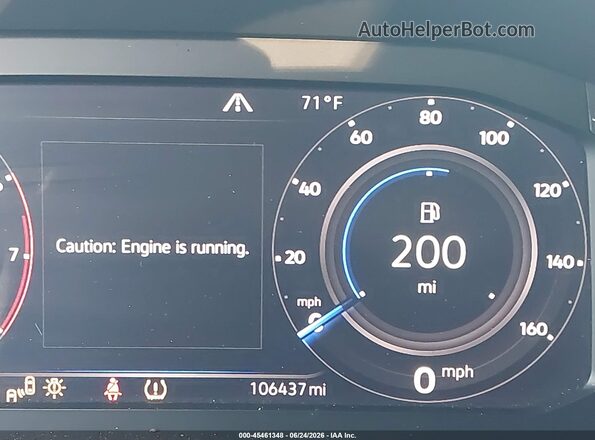 1V2ME2CA8LC208101 2020 VOLKSWAGEN ATLAS Black 