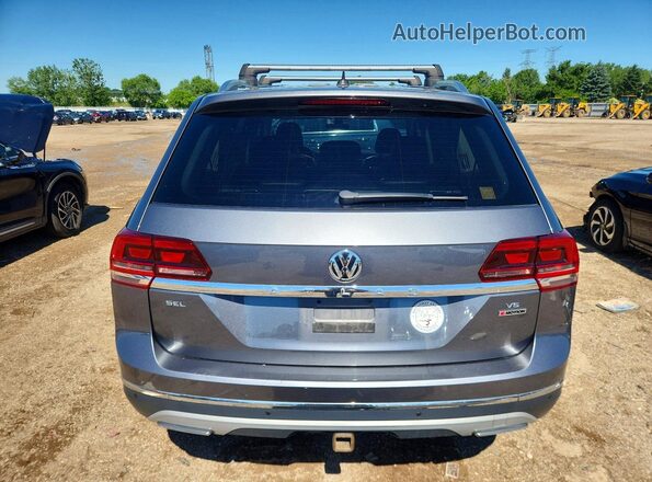 1V2MR2CA1JC514932 2018 VOLKSWAGEN ATLAS Gray Widok z tyłu