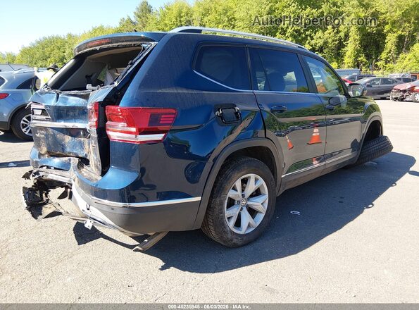 1V2MR2CA2JC510582 2018 VOLKSWAGEN ATLAS Blue Հետևի աջ