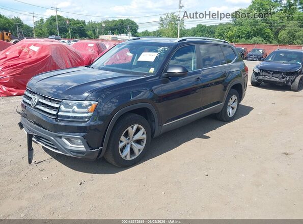 1V2MR2CA3JC540903 2018 VOLKSWAGEN ATLAS Black Przód lewy