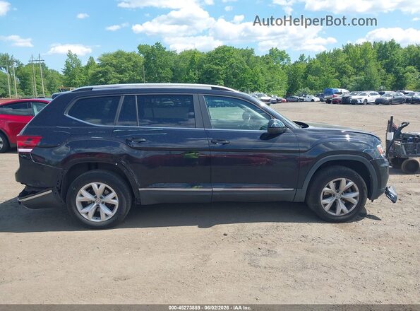 1V2MR2CA3JC540903 2018 VOLKSWAGEN ATLAS Black Widok wnętrza z tyłu