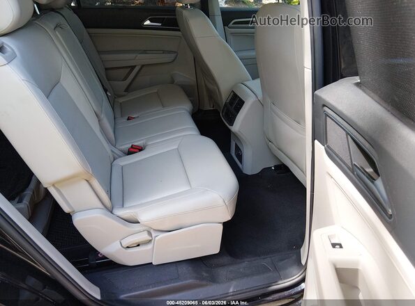 1V2MR2CA4JC549576 2018 VOLKSWAGEN ATLAS Black VIN კოდის სტიკერის ხედი