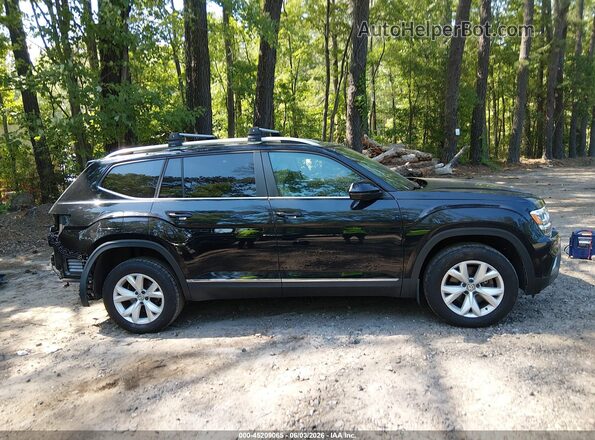 1V2MR2CA4JC549576 2018 VOLKSWAGEN ATLAS Black სალონის 360-გრადუსიანი ხედი