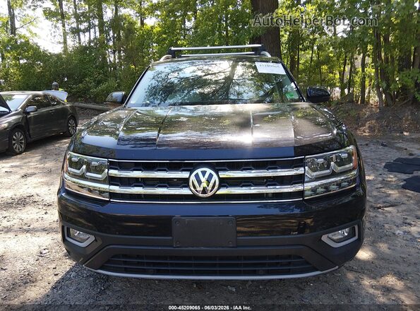 1V2MR2CA4JC549576 2018 VOLKSWAGEN ATLAS Black უკანა სალონის ხედი