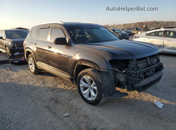 1V2MR2CA4JC561811 2018 VOLKSWAGEN ATLAS Black წინა მარჯვენა