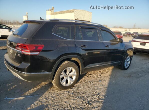 1V2MR2CA4JC561811 2018 VOLKSWAGEN ATLAS Black უკანა მარჯვენა