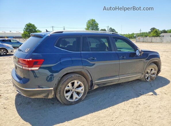 1V2MR2CA5JC539140 2018 VOLKSWAGEN ATLAS Blue Հետևի աջ