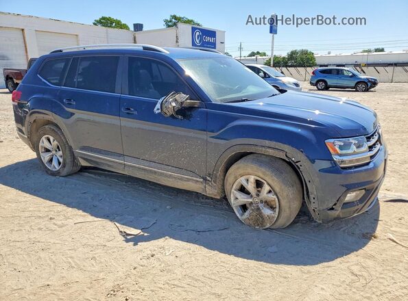 1V2MR2CA5JC539140 2018 VOLKSWAGEN ATLAS Blue Առջևի աջ