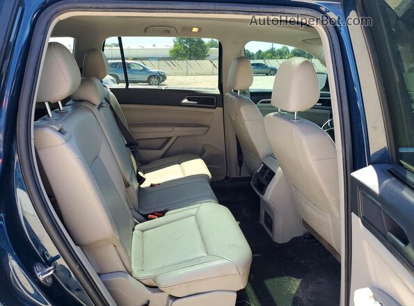 1V2MR2CA5JC539140 2018 VOLKSWAGEN ATLAS Blue Սալոնի հետևի տեսք
