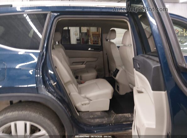 1V2MR2CA6KC540380 2019 VOLKSWAGEN ATLAS Blue VIN sticker view